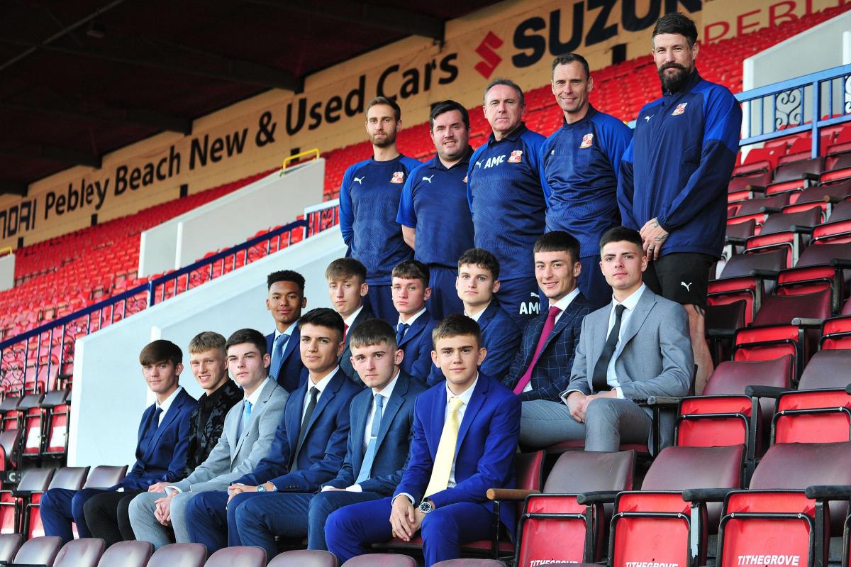 First Year Scholars Are Introduced To Life At Swindon Town - 