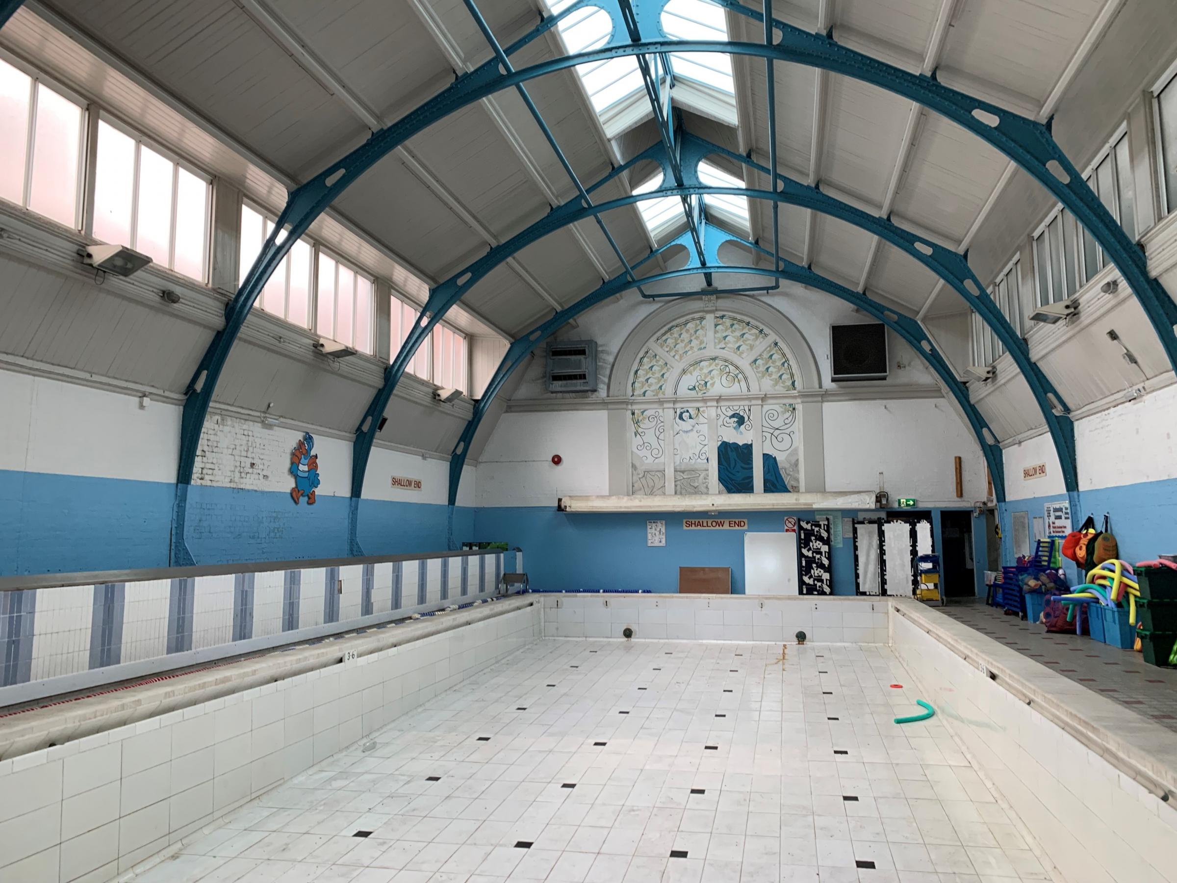 The Health Hydros small pool closed five years ago