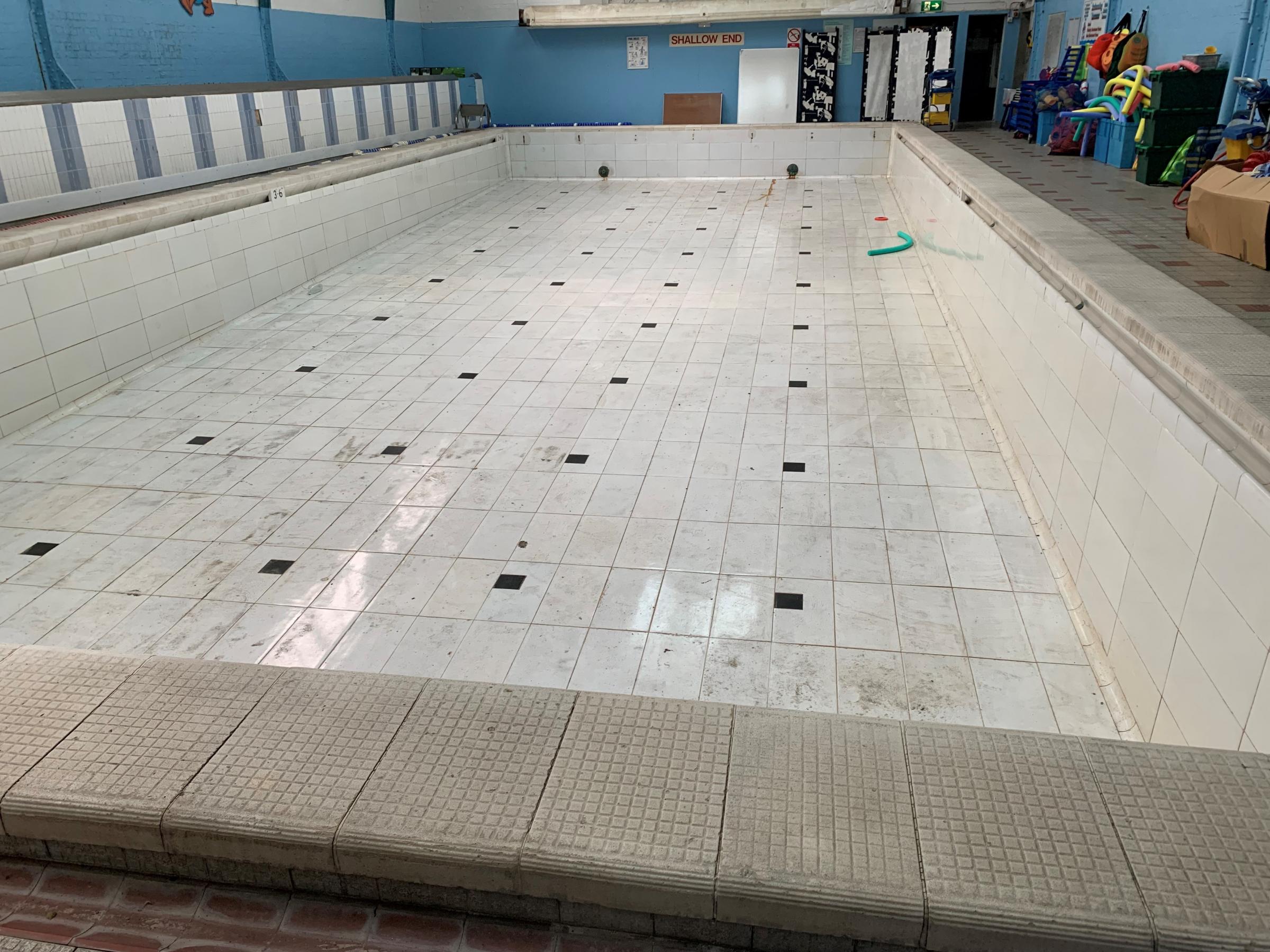 The Health Hydros small pool closed five years ago