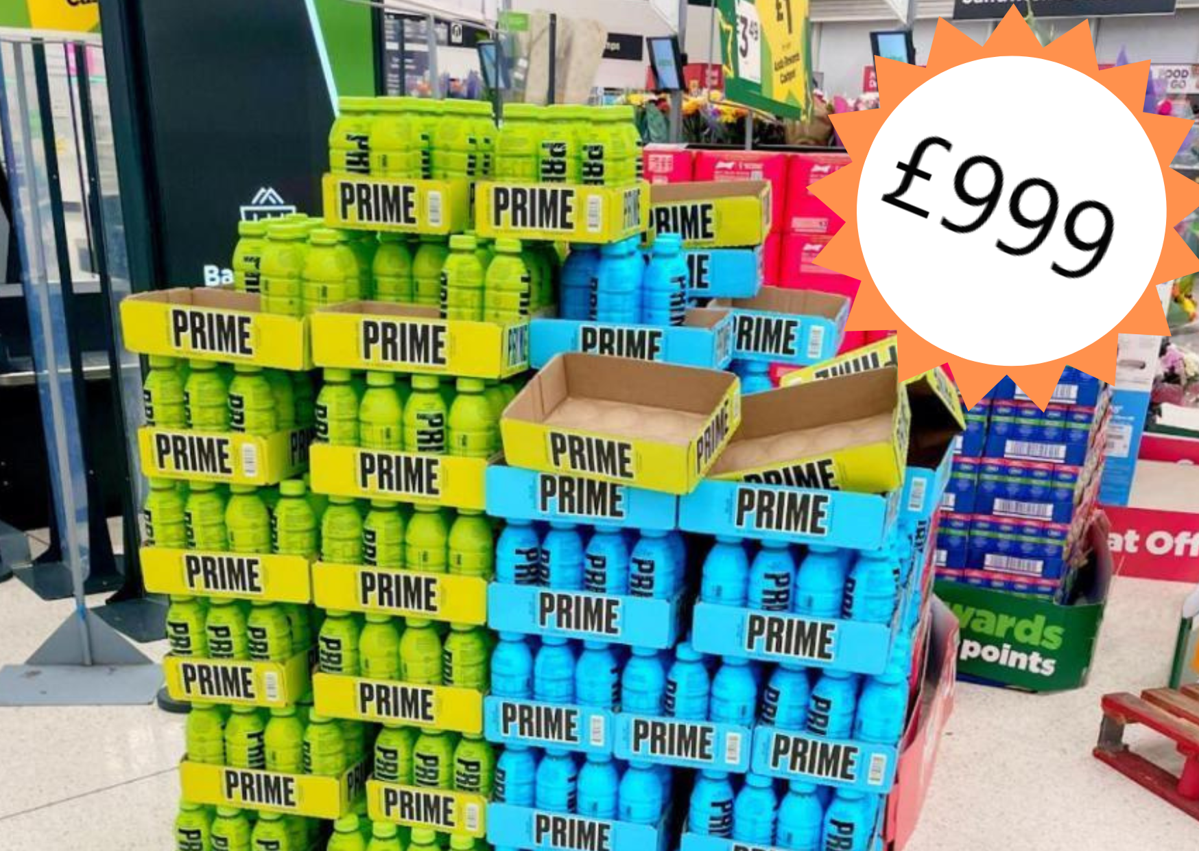 Prime hydration drink on sale for ‘500k or Old Town house’ online