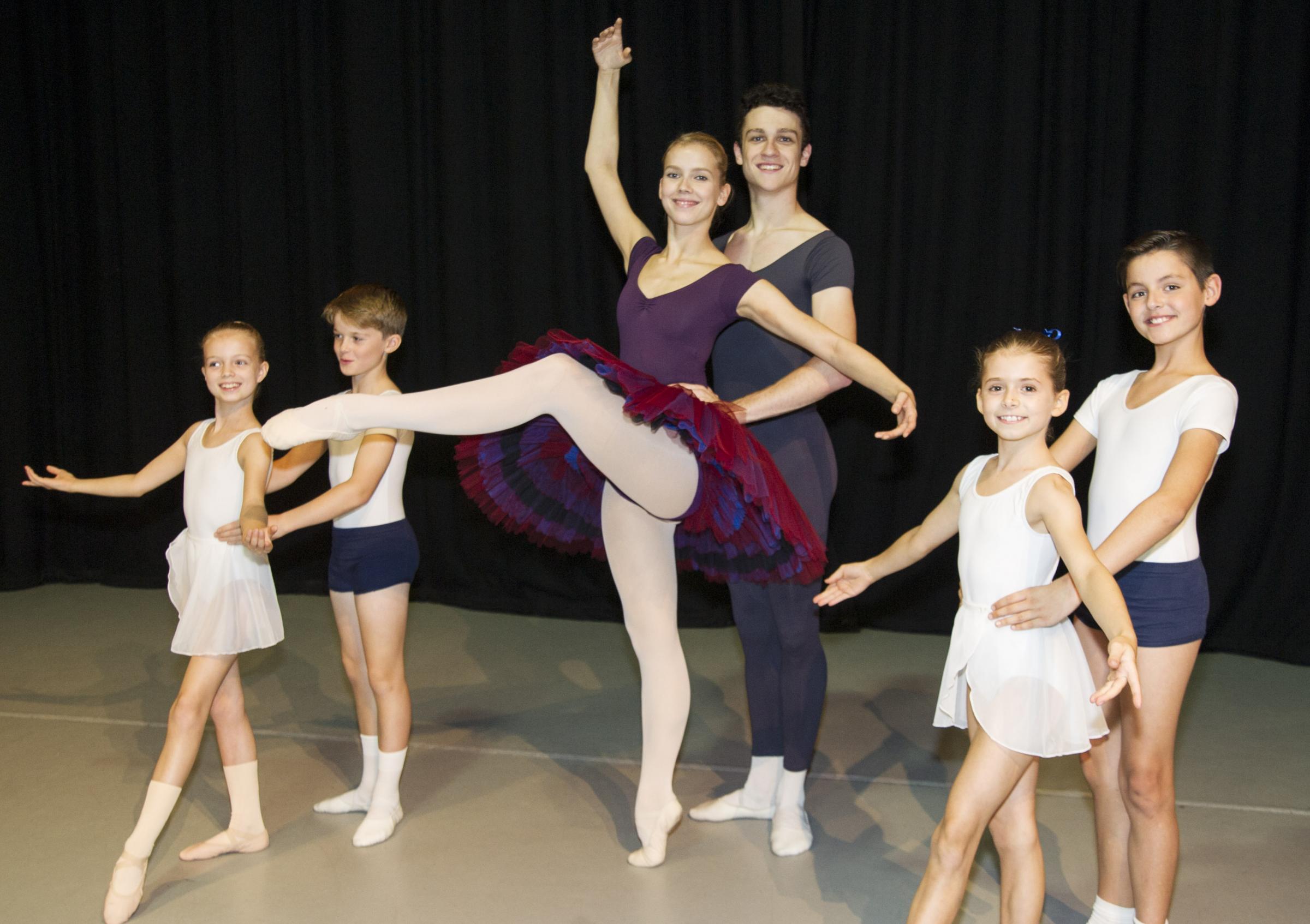 200 Youngsters Get Their First Taste Of Ballet Swindon Advertiser - best dance performance on stage roblox ballet academy